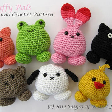 Puffy Pals Amigurumi Crochet Pattern