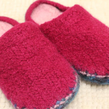 Monroe's Slippers - Felted Seamless Mules