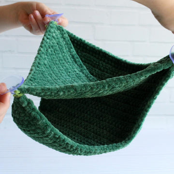 Small pets double hammock, gecko hide