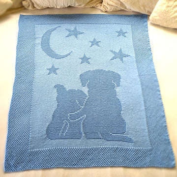 Baby blanket "Dream Night II"