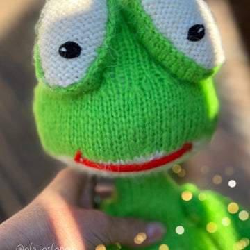 Frog knitting pattern