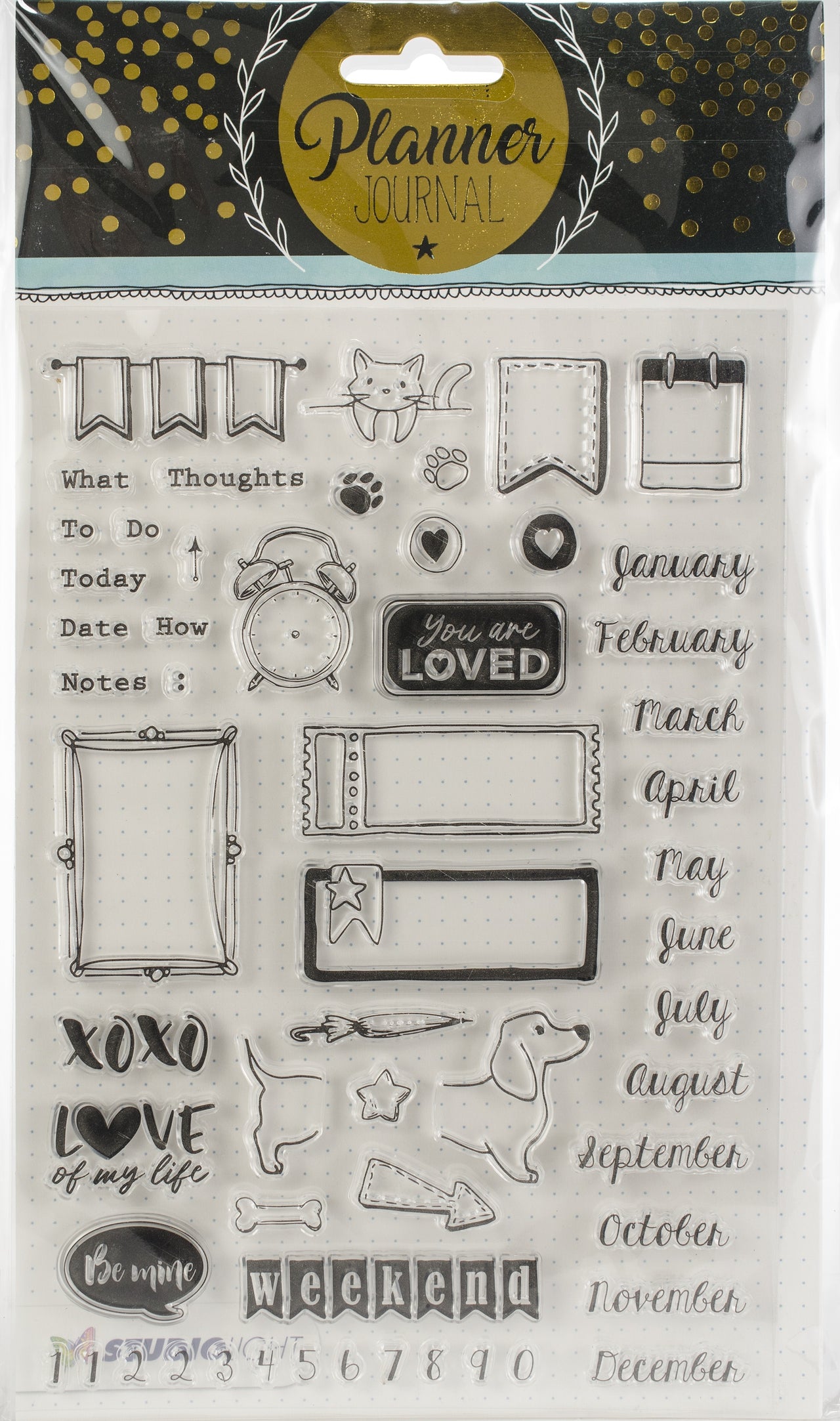 Studio Light Planner Journal A5 Stamp - 272776