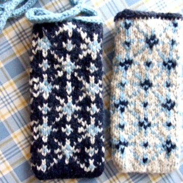 Midnight Snowfall Cell Phone/Eyeglass Cover