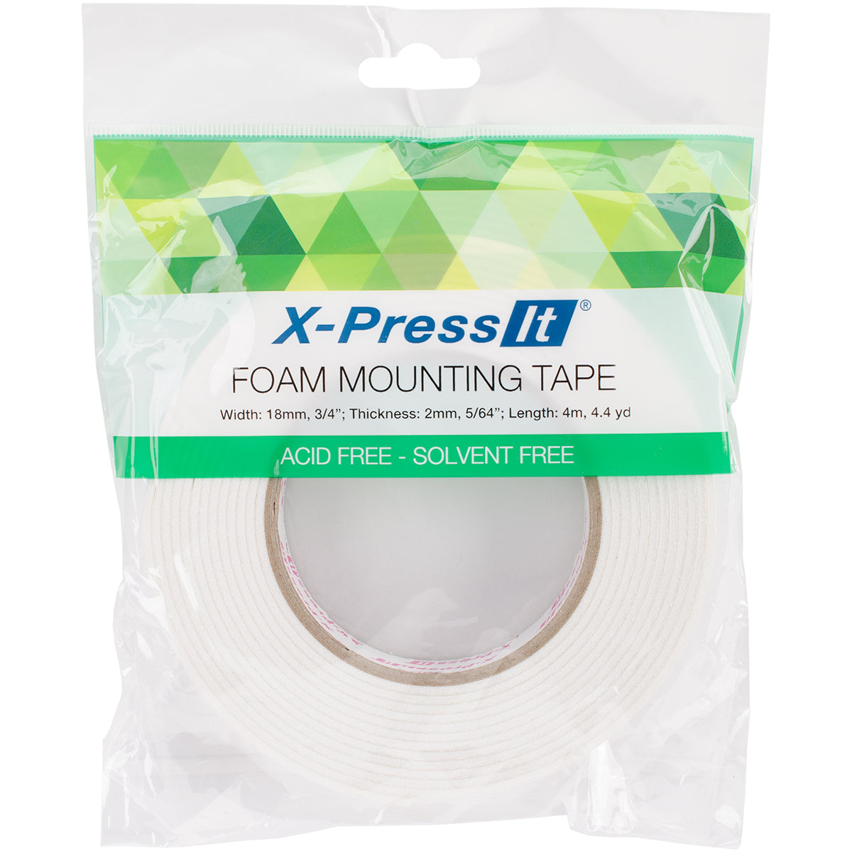Imagination Int'l X-Press It Double-Sided Foam Tape 18mm - .75"X4.4yd