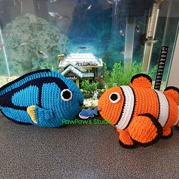 Amigurumi Blue Tang Pattern No.08
