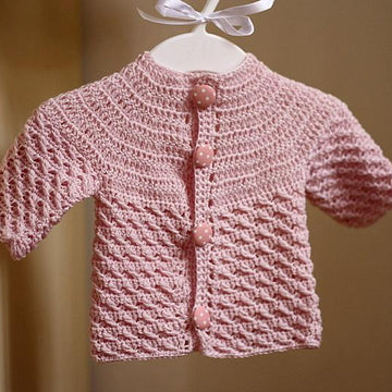 Polka Dot Baby Cardigan