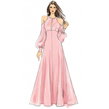 Vogue Misses' Dress V9296 - Sewing Pattern