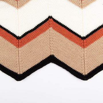 Chevron Blanket and Cushion
