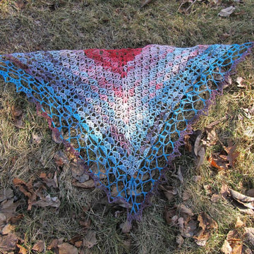 Seashell Fan Shawl