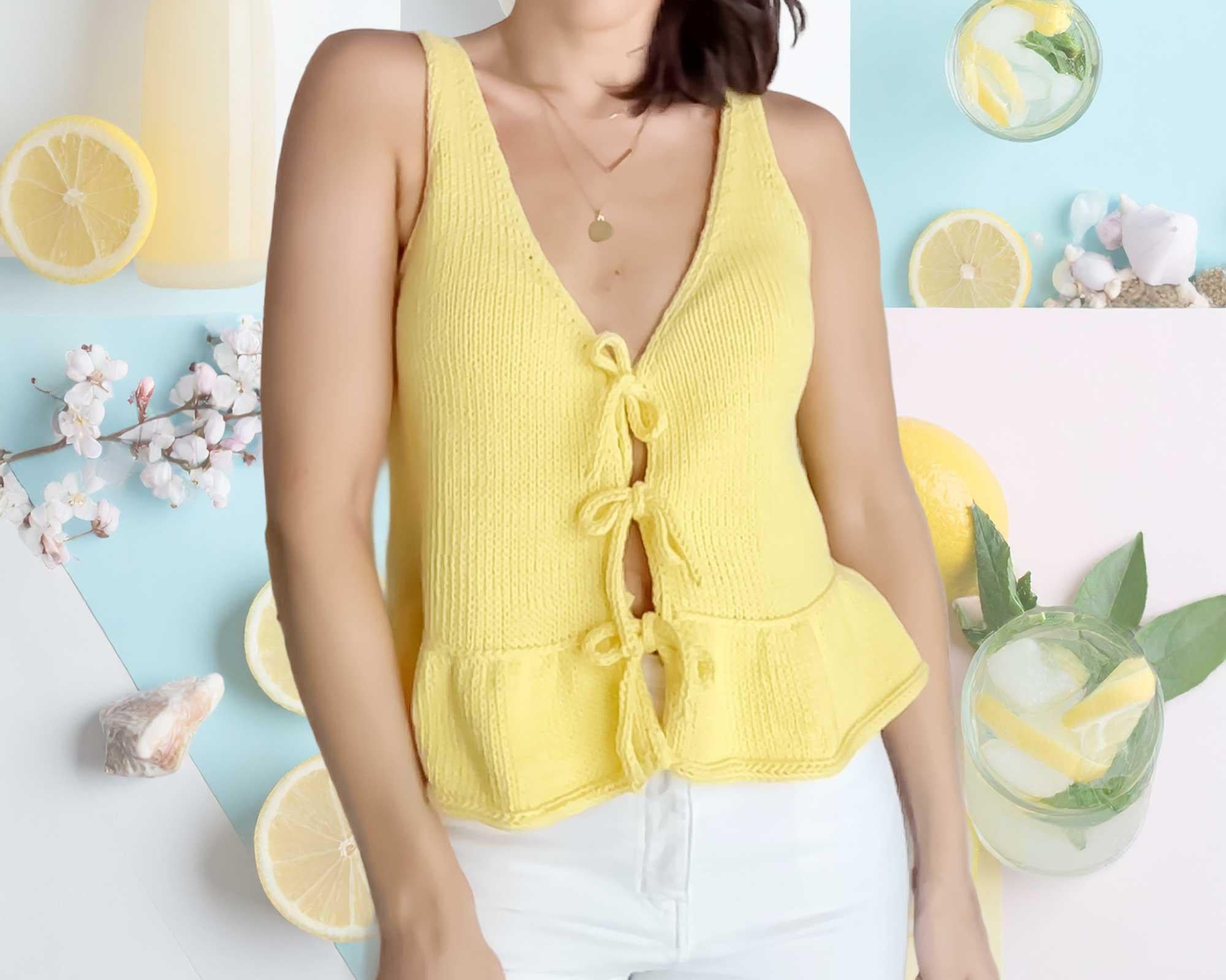 Size XL - SORBETTO Knit Top