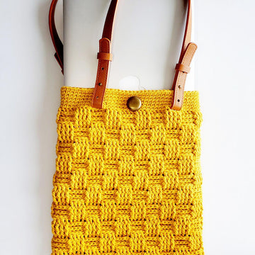 Basketweave Laptop Bag