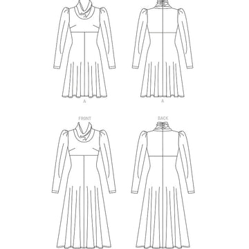 Vogue Sewing Misses' Dress V1907 - Sewing Pattern