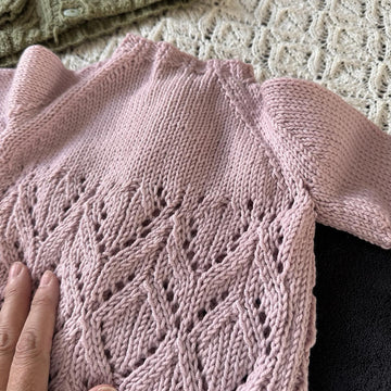 Falling Leaves Baby Cardigan