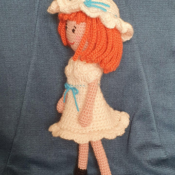 Jennifer-Rose crochet doll