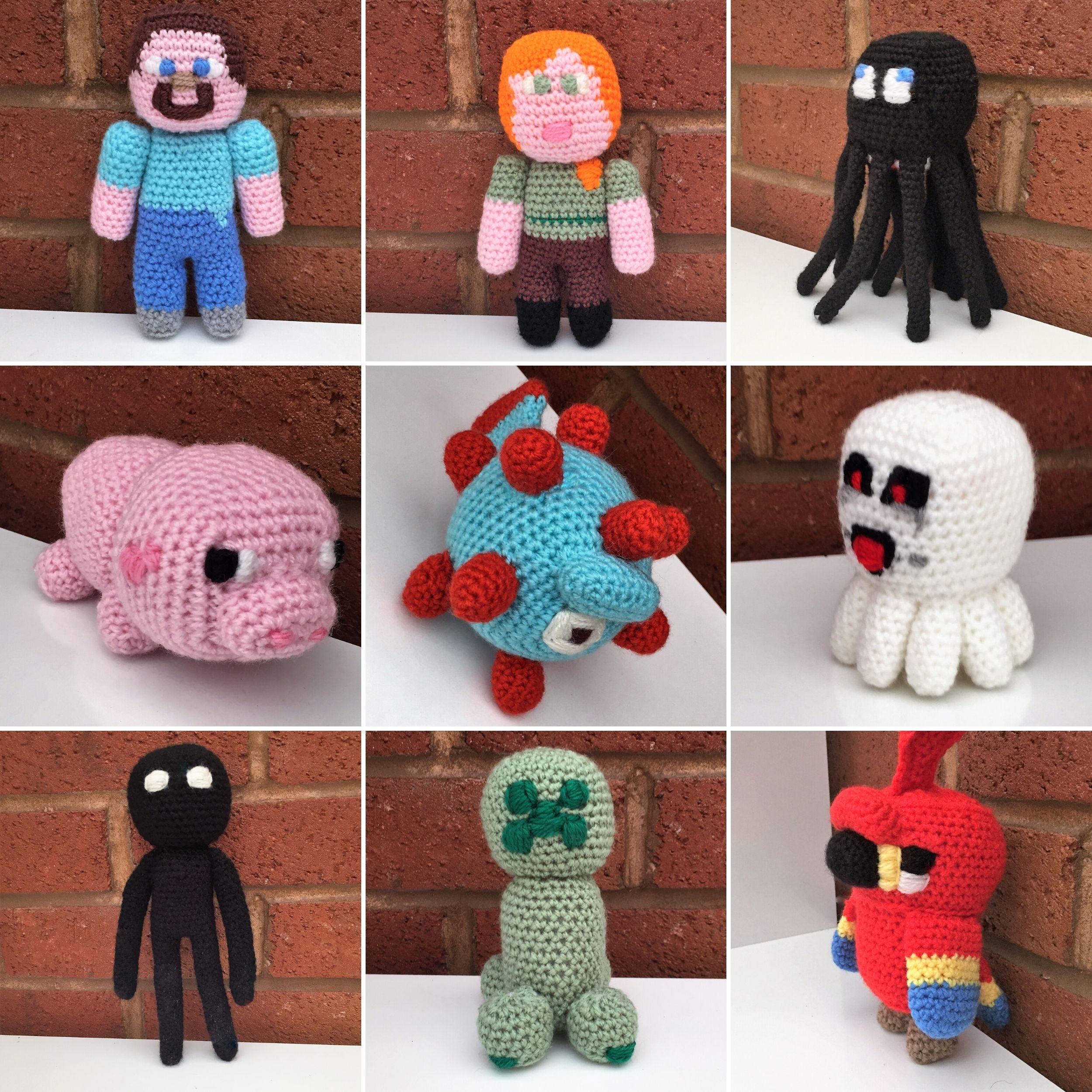 Minecraft Crochet Pattern