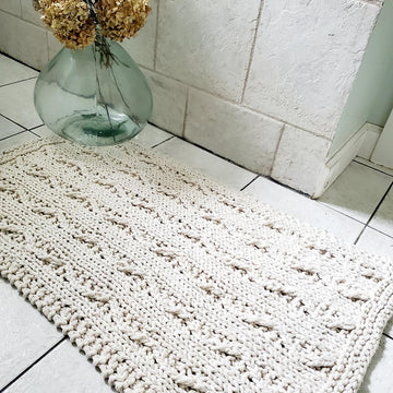 A River Runs Through It Cotton Rug