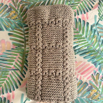 Cable Baby Blanket
