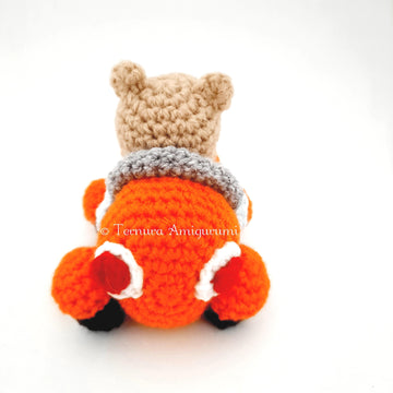 Car with bear