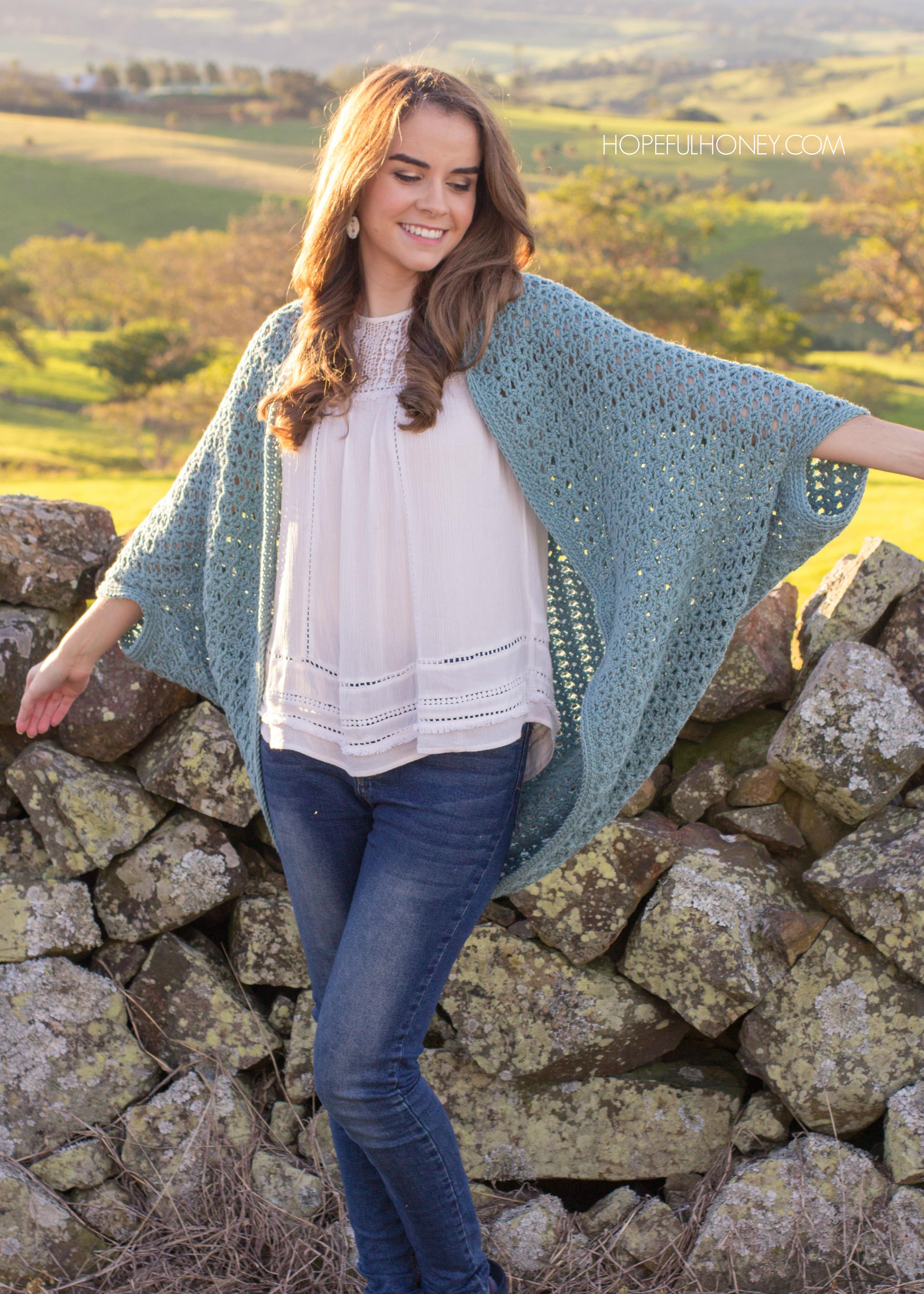 Harbor Haze Cocoon Sweater