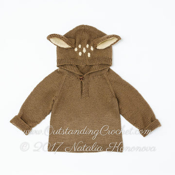Baby Deer Ears Hoodie