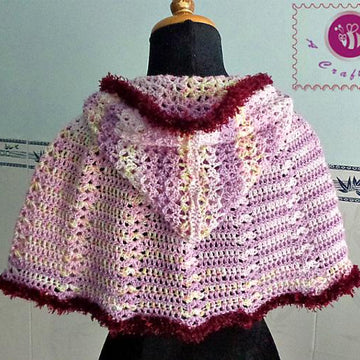 Scent of Spring hooded cape