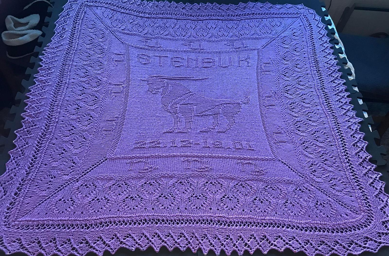 Nr. 12 Zodiac Capricorn Baby blanket