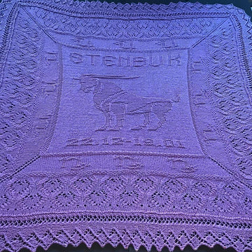 Nr. 12 Zodiac Capricorn Baby blanket