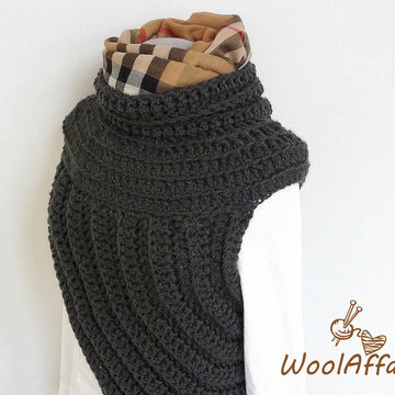 Häkelanleitung - Asym Shrug CAPE - No.113