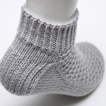 Black Cherry Socks - Toe Up (DK)