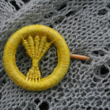 Wheat Ears Stole and Shawl Pin