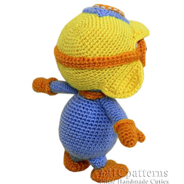 Pororo Inspired Penguin Crochet Pattern, PDF Pattern