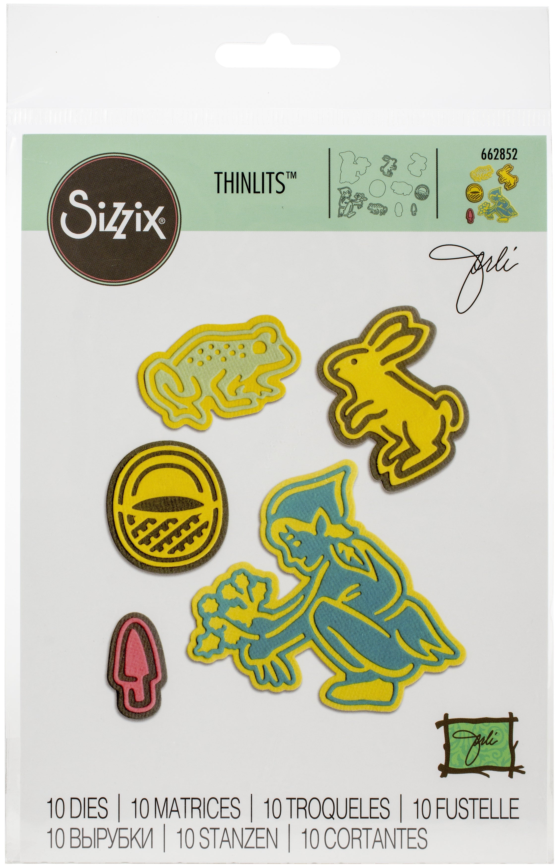 Sizzix Thinlits Dies By Jorli Perine 10/Pkg - Fairy #5