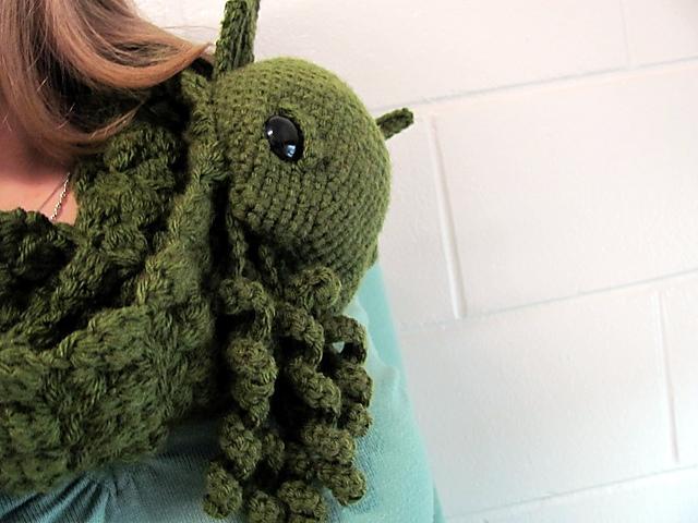Amigurumi Cthulhu Cowl