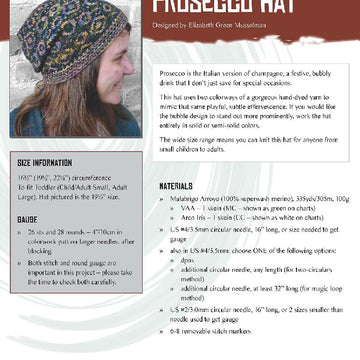 Prosecco Hat