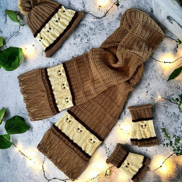 Owl Fingerless Gloves