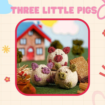 Mini Three Little Pigs