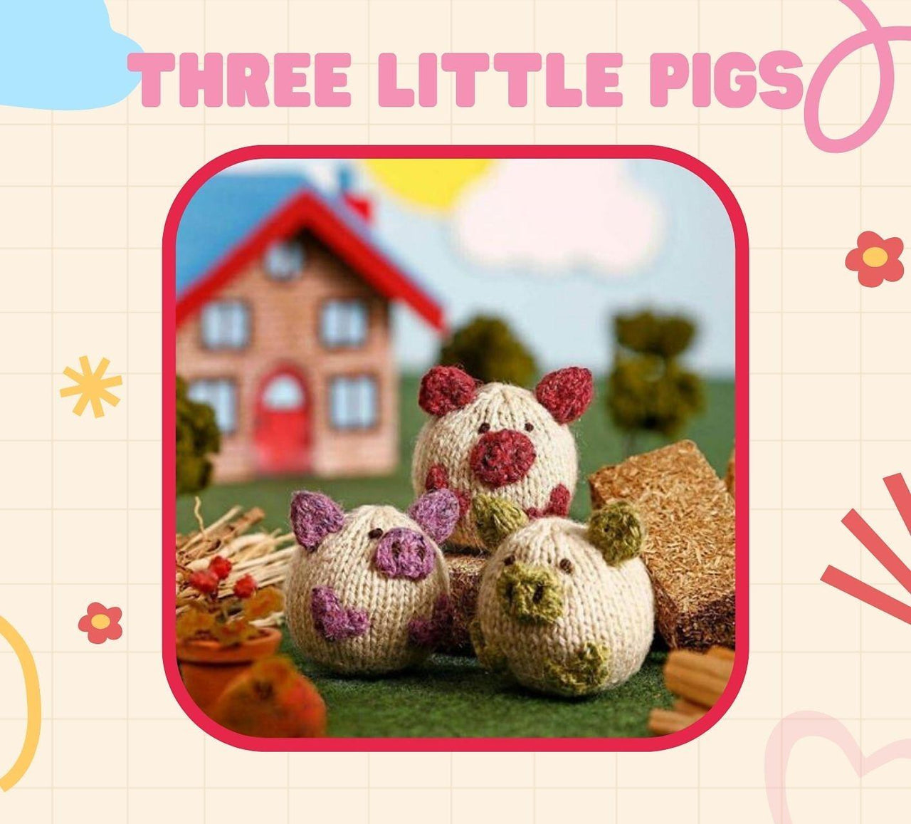 Mini Three Little Pigs