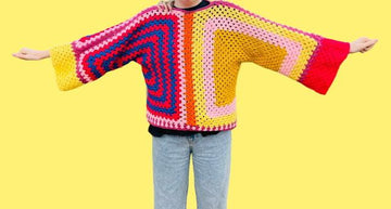 Hexagon Crochet Jumper