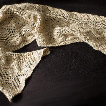 Victorian Leaf and Trellis Scarf