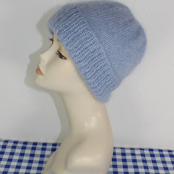 Mohair Beanie Hat Circular