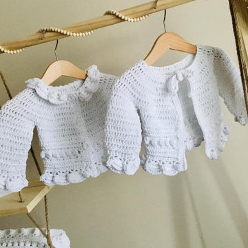 Magnolia Cardigan Back Button Blouse N 427