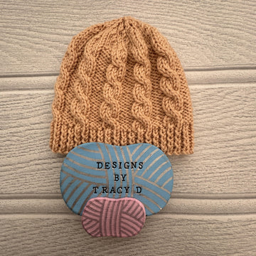 Brook Cardigan, hats & booties. 16-22 inch chest