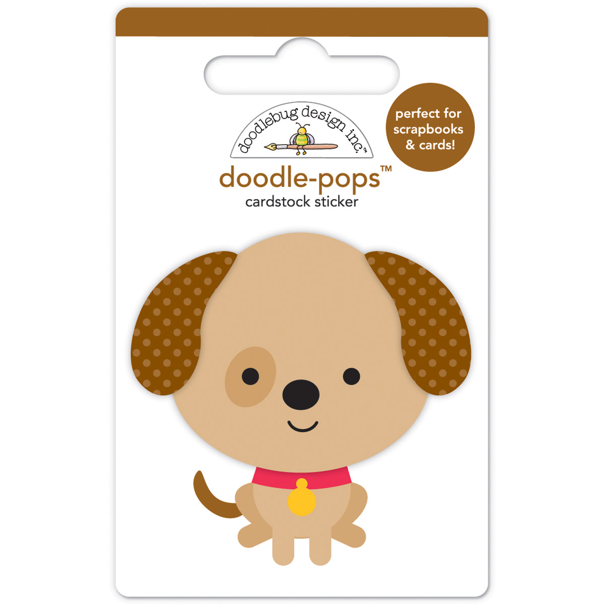 Doodlebug Doodle-Pops 3D Stickers - Sparky
