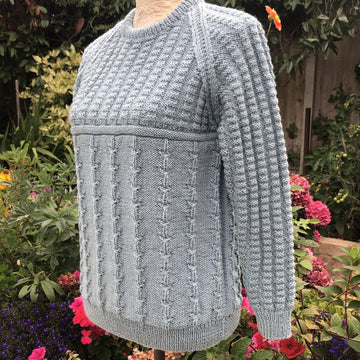Textured Raglan Sweater