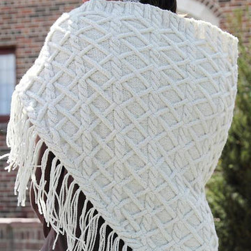 Valle di Susa Cabled Wrap