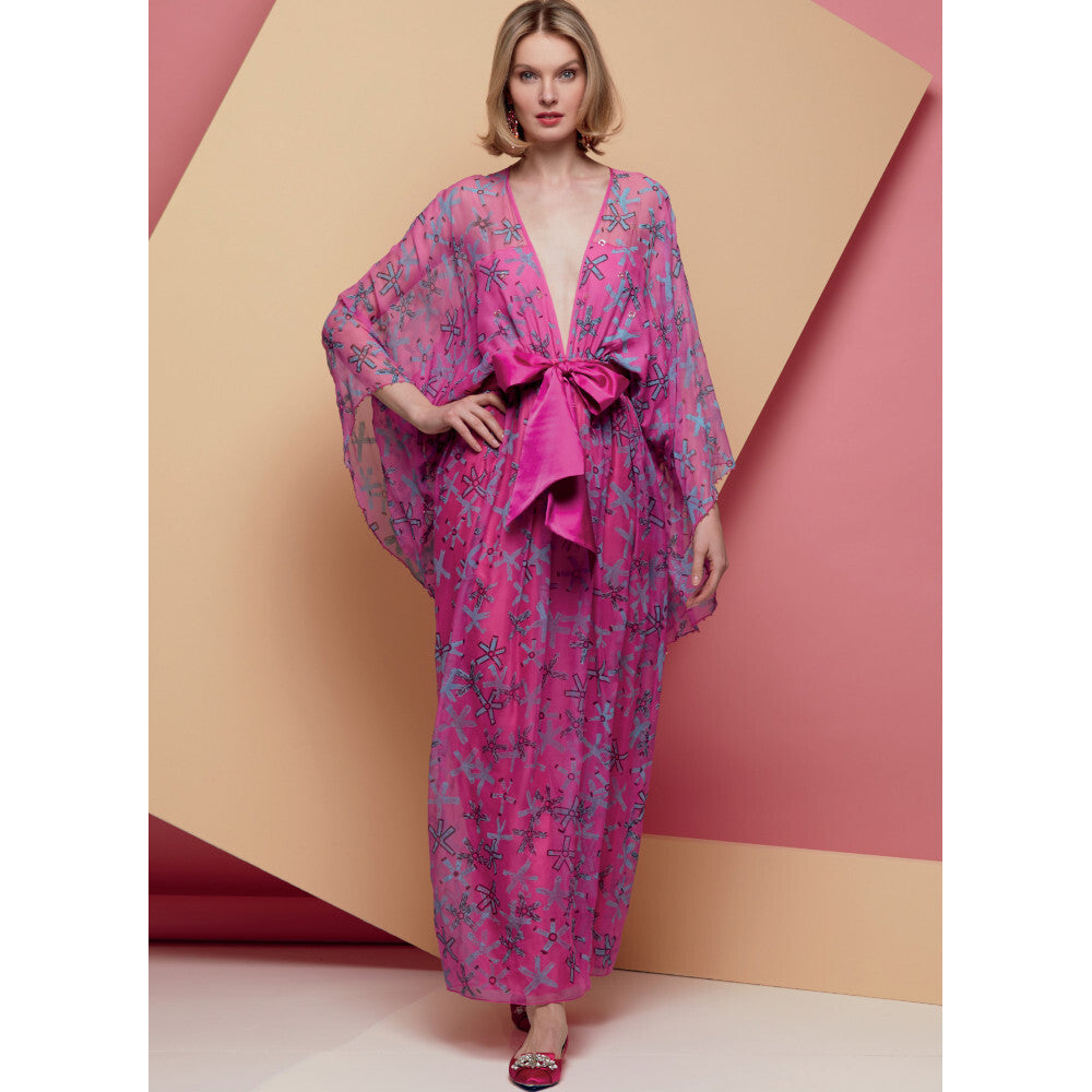 Vogue Misses' Special Occasion Dress and Sash V1627 - Sewing Pattern
