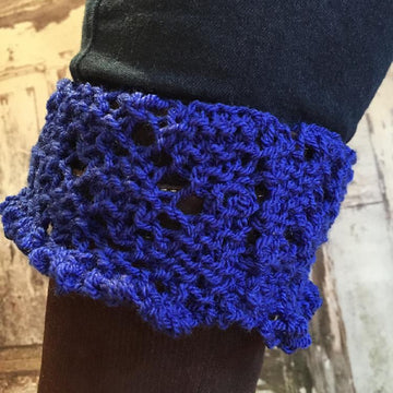 Diamond Lace Boot Cuffs