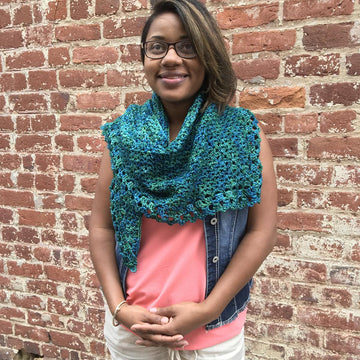 Makara Shawl CAL