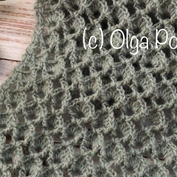 Textured Shells Scarf
