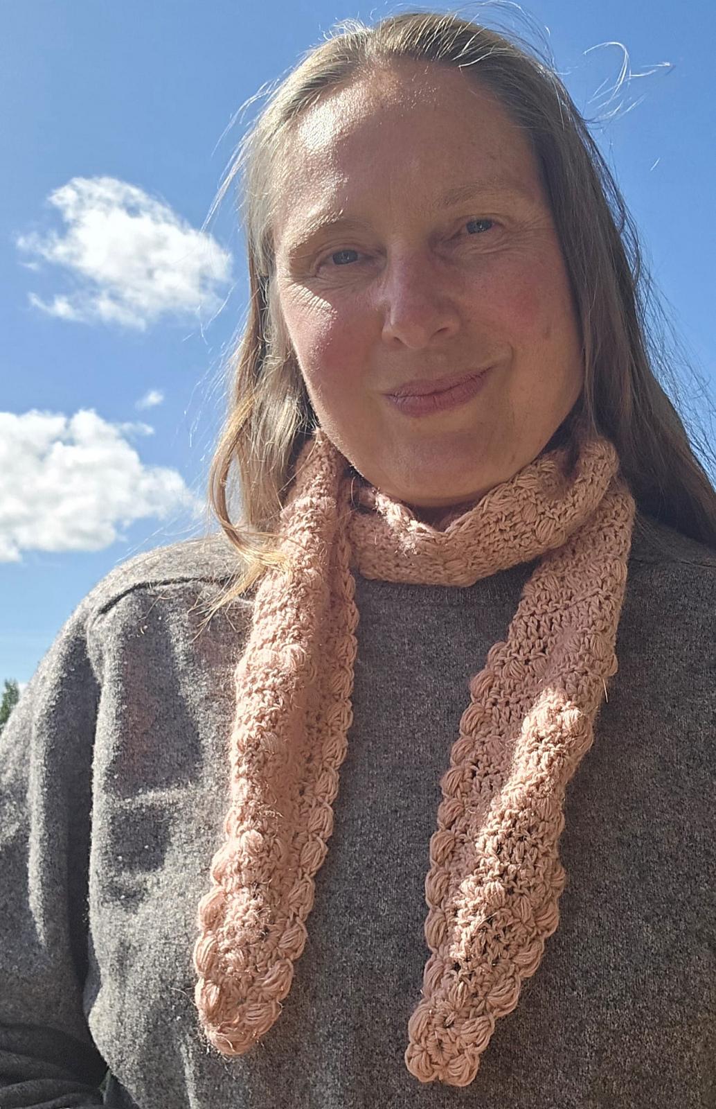 Cloud Puff mini scarf